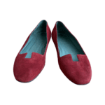 Hermes Red Suede Loafer Size 37 - Image 7