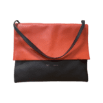 Celine Multicolor (Red, White and Black) All Soft Leather Handbag