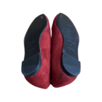 Hermes Red Suede Loafer Size 37 - Image 8