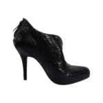 Dior Black Python Leather Ankle Booties Size 35 - Image 6