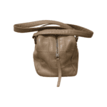 Chanel Nude Beige Leather LAX Square Quilt Bowler Bag - Image 3