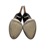 Dior Black Patent Leather Peep Toe Platform Pumps Size 38 - Image 7