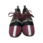 Carolina Herrera Multicolor Leather and Fabric Low Top Sneakers Size 37 - Image 3