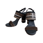 Tory Burch Edina 100 Leather Sandals Size 38.5