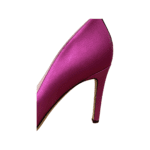 Sarah Jessica Parker Fuchsia Satin Pumps Size 42 - Image 7