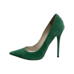 Jimmy Choo Anouk 120 Green Suede Pumps Size 38.5 - Image 8