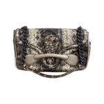 Bottega Veneta Multicolor Lizard and Python Elaphe Rialto Shoulder Bag - Image 5