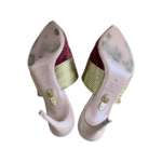 Aquazzura Red Suede Rendez Vous Mules Size 38 - Image 7