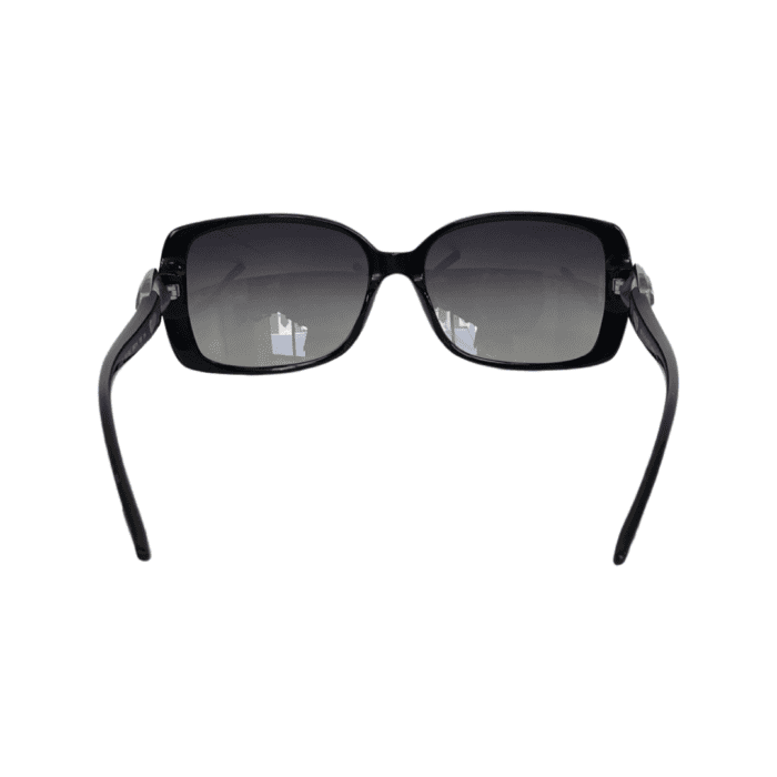 Bvlgari Black with Green Swarovski Gem 8079-B Sunglasses - Image 5