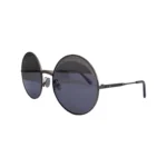 Bottega Veneta BV 0190S Grey Round Sunglasses