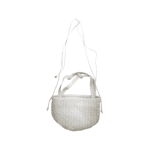 Bottega Veneta White Intrecciato  Leather Small The Bulb Bag - Image 6