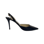 Jimmy Choo Blue Patent Leather Tarida Slingback Sandals Size 39.5 - Image 6