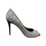 Giuseppe Zanooti Multicolor Leather Peep Toe Pumps Size 39 - Image 5