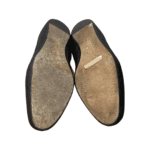 Bottega Veneta Black Intrecciato Detail Leather Bow Ballet Flats Size 37 - Image 4