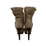 Jimmy Choo Beige Suede Shearling Dylan Boots Size 39.5 - Image 3