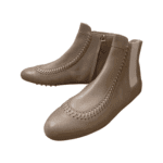 Tod's Pale Pink Leather Ankle Boots Size 38.5 - Image 2