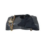 Lanvin Black Leather Chained Shoulder Bag - Image 7