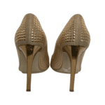 Stella Mcartney Gold Studded Pumps Size 41 - Image 7