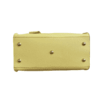 Saint Laurent Yellow Leather Small Cabas Y-Ligne Tote - Image 2