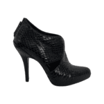 Dior Black Python Leather Ankle Booties Size 35 - Image 4