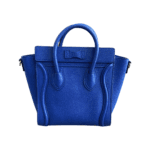 Celine Blue Leather Nano Top Handle Bag - Image 6