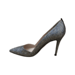 Sarah Jessica Parker Silver Crystal Embellished Rampling Pumps Size 37 - Image 7