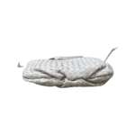 Bottega Veneta White Intrecciato  Leather Small The Bulb Bag - Image 5