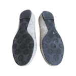 Tory Burch Reva Snake Print Leather and Calfskin Ballet Flats Size 38.5 - Image 8