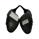 Sergio Rossi Black Crystal Embellished Fabric Mule Size 37 - Image 7