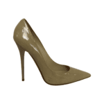 Jimmy Choo Anouk 120 Nude Patent Pumps Size 39 - Image 3