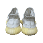 Adidas Beige / White Fabric Yeezy Boost 350 V2 Sneakers Size 41.5 - Image 3