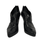 Dior Black Python Leather Ankle Booties Size 35 - Image 2