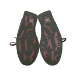 Carolina Herrera Multicolor Leather and Fabric Low Top Sneakers Size 37 - Image 5