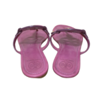 Tory Burch Fuchsia Leather Miller Thong Flat Sandals Size 41.5 - Image 3