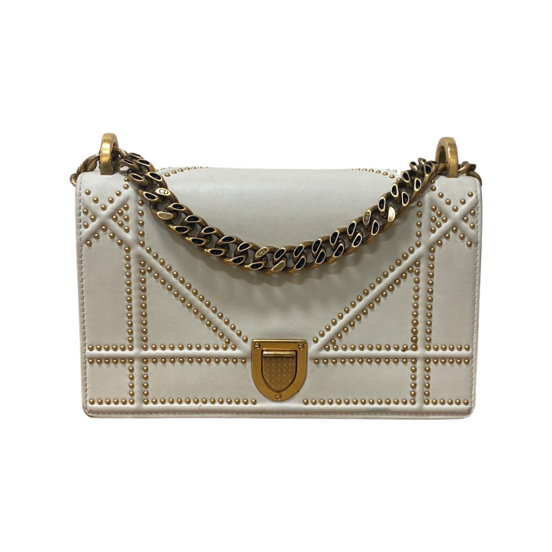Dior Small Studded Diorama Crossbody Bag (SHG-32613) – LuxeDH