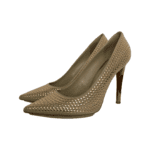 Stella Mcartney Gold Studded Pumps Size 41