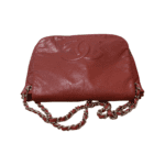 Chanel Red Leather CC Logo Large Flap Bag - Image 6