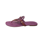 Tory Burch Fuchsia Leather Miller Thong Flat Sandals Size 41.5 - Image 7