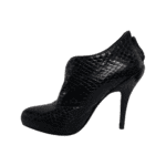 Dior Black Python Leather Ankle Booties Size 35 - Image 3