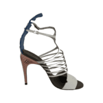 Fendi Tri Color Cage Sandals Size 38 - Image 6