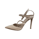 Gianvito Rossi Beige Leather Sandals Size 38 - Image 4