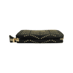 Salvatore Ferragamo Gancini Studded Zip Around Wallet - Image 4