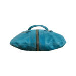 Jimmy Choo Turquoise Suede Leather Mona Tote
