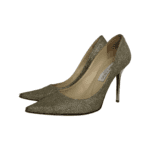 Jimmy Choo Love 100 Glitter Pointed Pumps Size 36.5