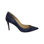 Christian Louboutin Blue Denim Spiked Anjalina Pumps Size 39.5 - Image 6