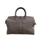 Saint Laurent Brown Calfskin Leather Large Cabas Chyc Tote - Image 2