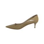 Jimmy Choo Nude Patent Leather Allure Kitten Heel Pointed Toe Pumps Size 37.5 - Image 3