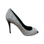 Giuseppe Zanooti Multicolor Leather Peep Toe Pumps Size 39 - Image 7