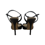 Dolce & Gabbana Blue Python Ankle Strap Sandals Size 39 - Image 3