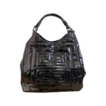 Givenchy Black Patent Leather Large Tote Bag
